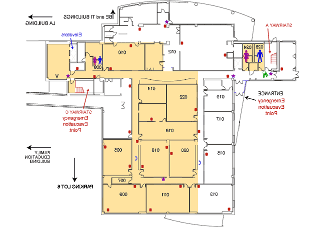 Gunder Myran Building underground floor map